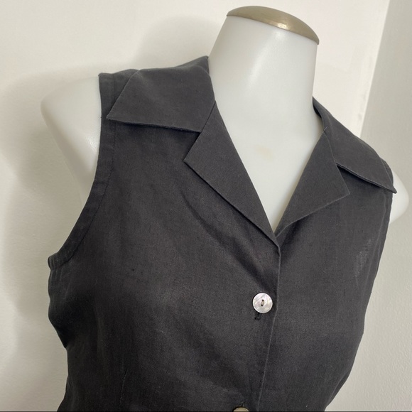 โ๏ธSOLD Vintage GAP Linen Button Front Maxi Dress - Picture 11 of 11